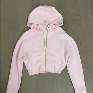 Lululemon Pink Scuba Size 6 Cropped
